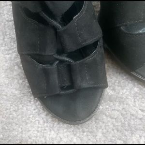 Qupid Shoes - Qupid Suede Lace Up Block Heels Qupid Shoes - Qupid Suede Lace Up Block Heels